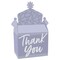 Big Dot of Happiness Purple Elegantly Simple - Treat Box Party Favors - Guest Party Favors Goodie Gable Boxes - Set of 12